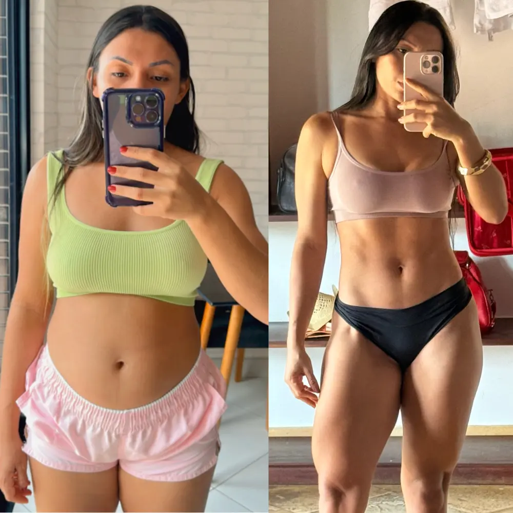 Jaque Personal — antes e depois